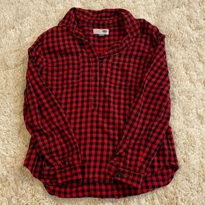 Old Navy Classic Plaid Shirt - Medium